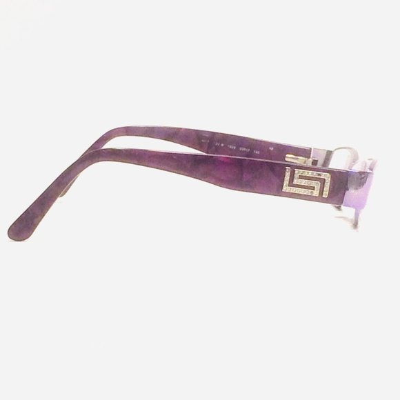 Versace Greek Key Crystal Eyeglasses Frames -Italy - Picture 5 of 13
